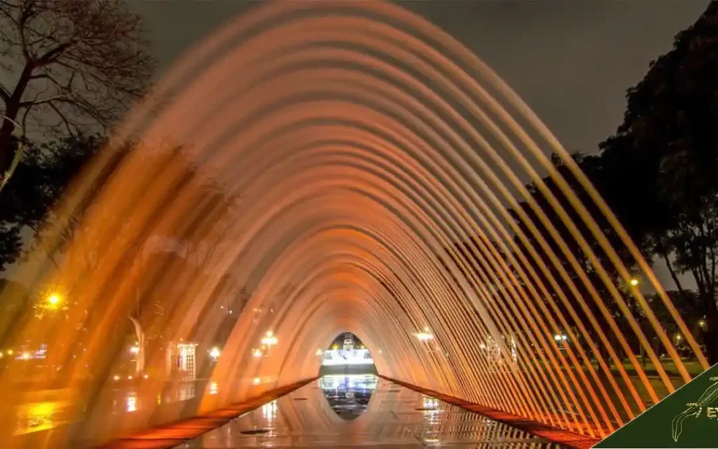 Circuito magico del agua lima