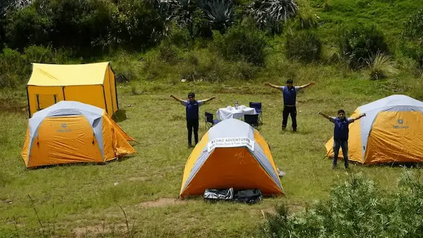Daily overview of the classic inca trail