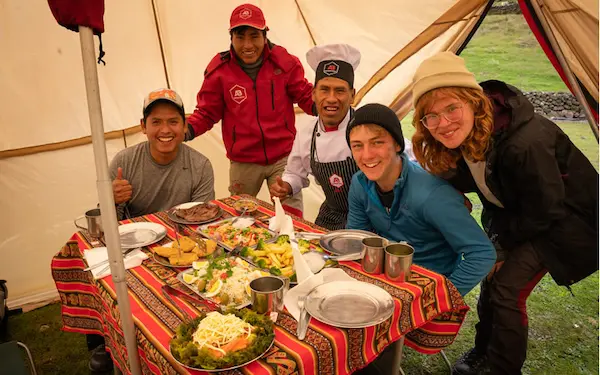Food and meals on the trail