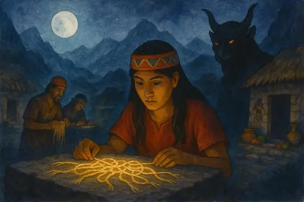 Supay the underworld spirit in Andean mythology