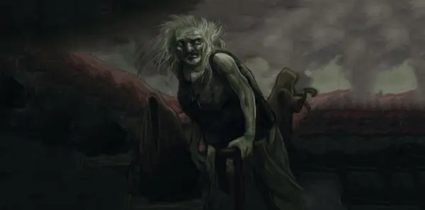 The Tunche spirit believed to inhabit the Amazon rainforest