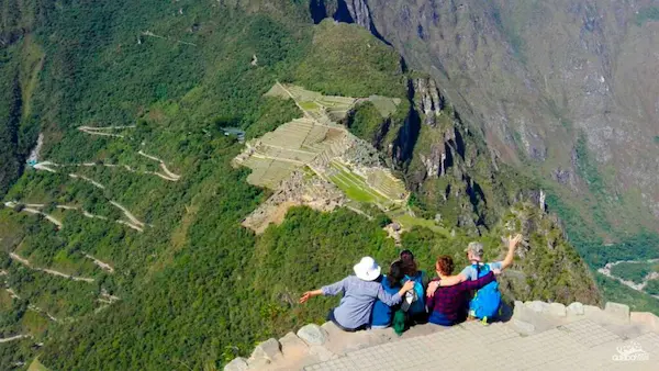 Machu Picchu and Huayna Picchu during a guided Machu Picchu and Huayna Picchu tour