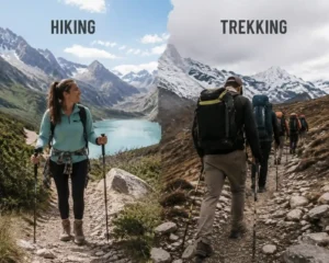 hiking vs trekking